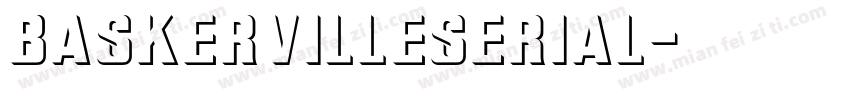 baskervilleserial字体转换