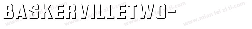 baskervilletwo字体转换