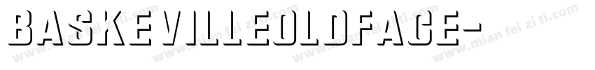 baskevilleoldface字体转换