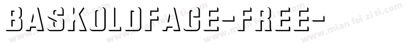 baskoldface-free字体转换