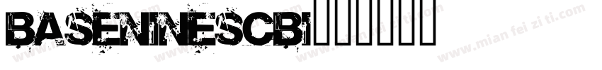 BaseNineSCBI字体转换
