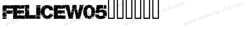 FeliceW05字体转换