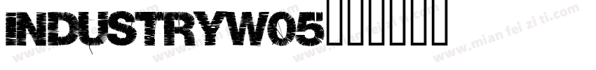 IndustryW05字体转换