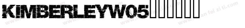 KimberleyW05字体转换
