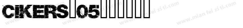 cikers-05字体转换