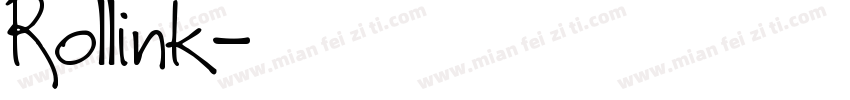 Rollink字体转换