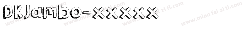 DKJambo字体转换