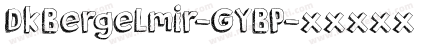 DkBergelmir-GYBP字体转换