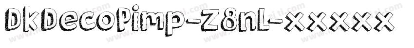 DkDecoPimp-Z8nl字体转换