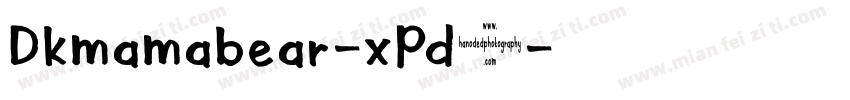 Dkmamabear-xPd0字体转换