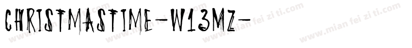 Christmastime-w13Mz字体转换