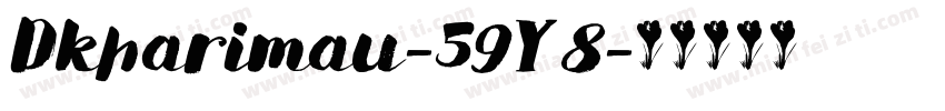 Dkharimau-59Y8字体转换