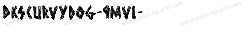 Dkscurvydog-9mvL字体转换