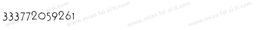 333772059261字体转换