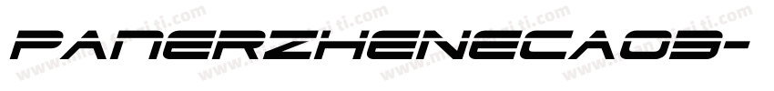 PaNerzhenecao3字体转换