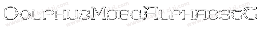 DolphusMiegAlphabetTwo-Lmv5字体转换