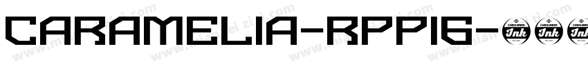 Caramelia-Rpp16字体转换