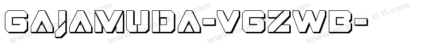 Gajamuda-VGzWB字体转换