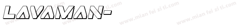 Lavaman字体转换