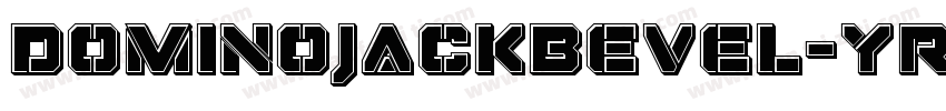 DominoJackBevel-yRjZ字体转换