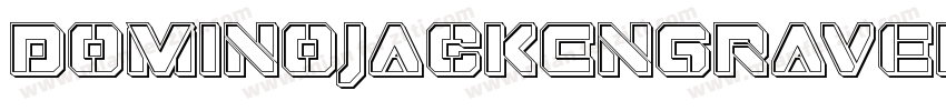 DominoJackEngravedItalicItalic-81eA字体转换