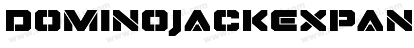 DominoJackExpandedItalicExpandedItalic-rZ3K字体转换