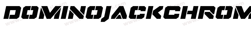 DominoJackChromeItalicItalic-nWL4字体转换