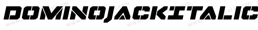 DominoJackItalicItalic-wn39字体转换