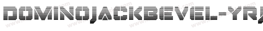 DominoJackBevel-yRjZ字体转换