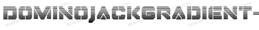DominoJackGradient-Mepv字体转换