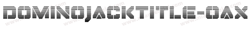 DominoJackTitle-oaxz字体转换