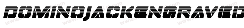 DominoJackEngravedItalicItalic-81eA字体转换