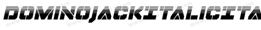 DominoJackItalicItalic-wn39字体转换