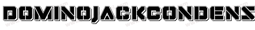 DominoJackCondensedCondensed-1AnM字体转换