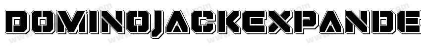DominoJackExpandedExpanded-YRXL字体转换