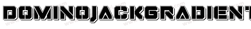DominoJackGradient-Mepv字体转换