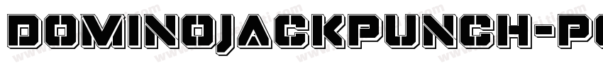 DominoJackPunch-PEZE字体转换