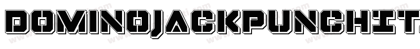 DominoJackPunchItalicItalic-L0A4字体转换