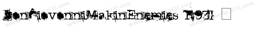 DonGiovonniMakinEnemies-R9Zl字体转换