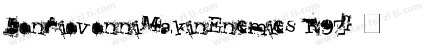 DonGiovonniMakinEnemies-R9Zl字体转换