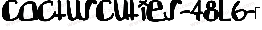 CactusCuties-48L6字体转换