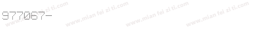 977067字体转换