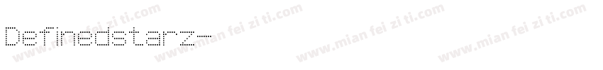 Definedstarz字体转换
