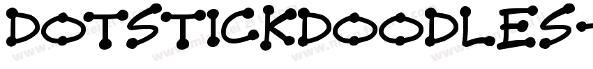 DotStickDoodles-549z字体转换