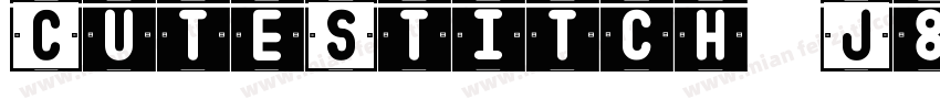 CuteStitch-J8qx字体转换