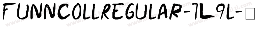 FunncollRegular-7L9l字体转换