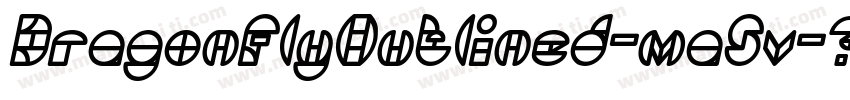 DragonFlyOutlined-ma5v字体转换