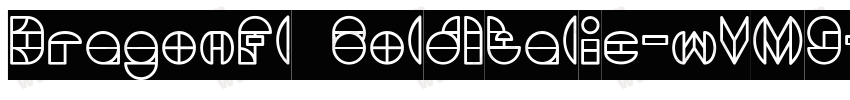 DragonFlyBoldItalic-wVM9字体转换