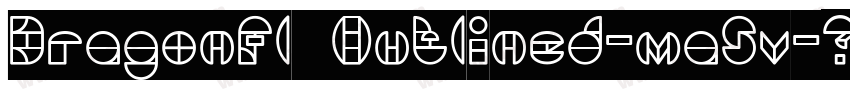 DragonFlyOutlined-ma5v字体转换