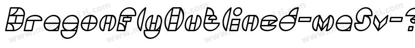 DragonFlyOutlined-ma5v字体转换